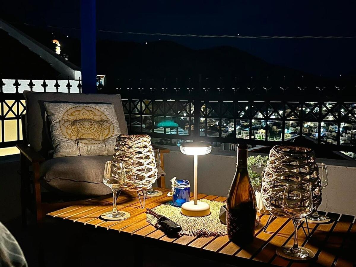 Symi Blue Studio Simi Exterior foto