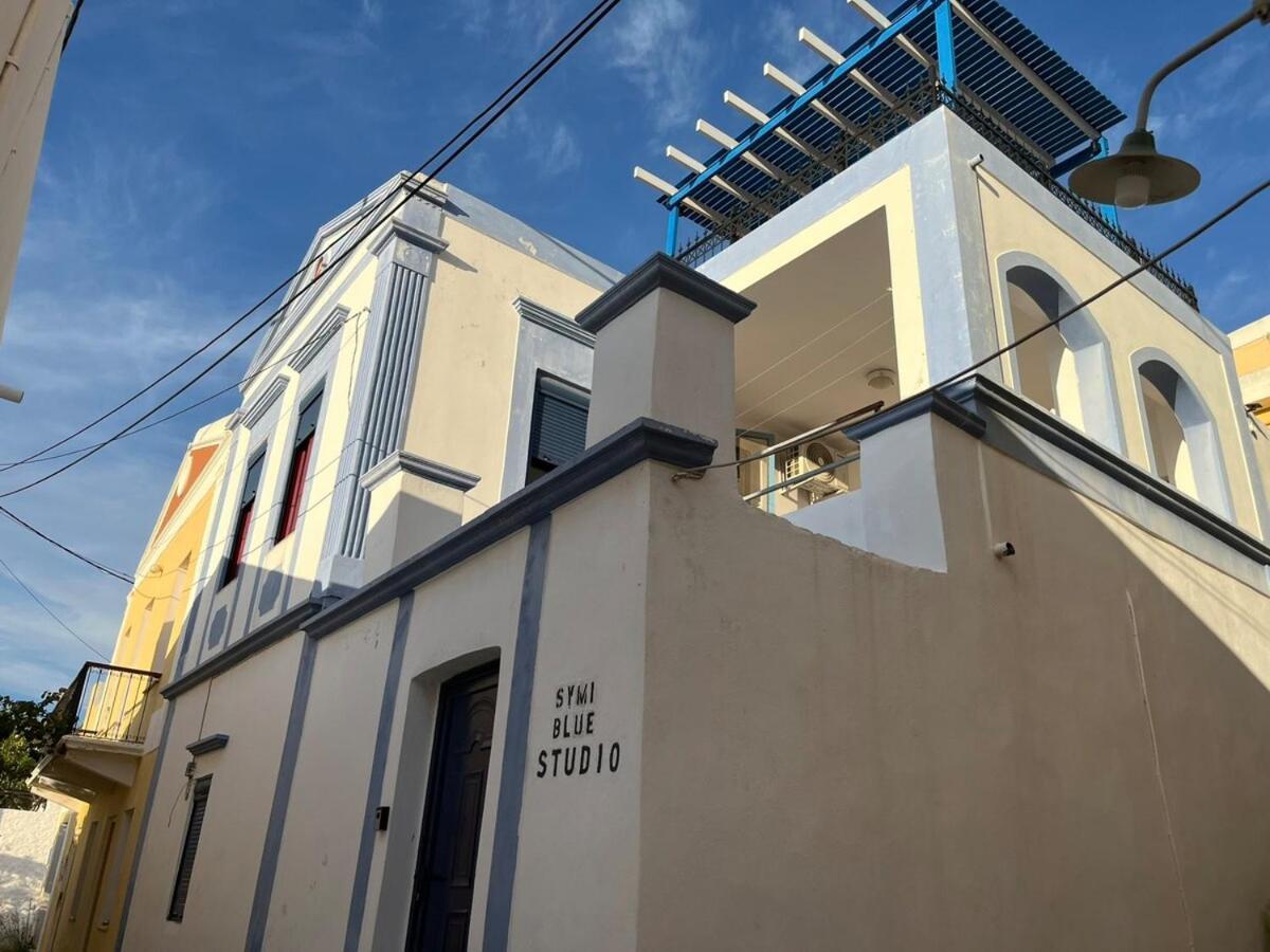 Symi Blue Studio Simi Exterior foto