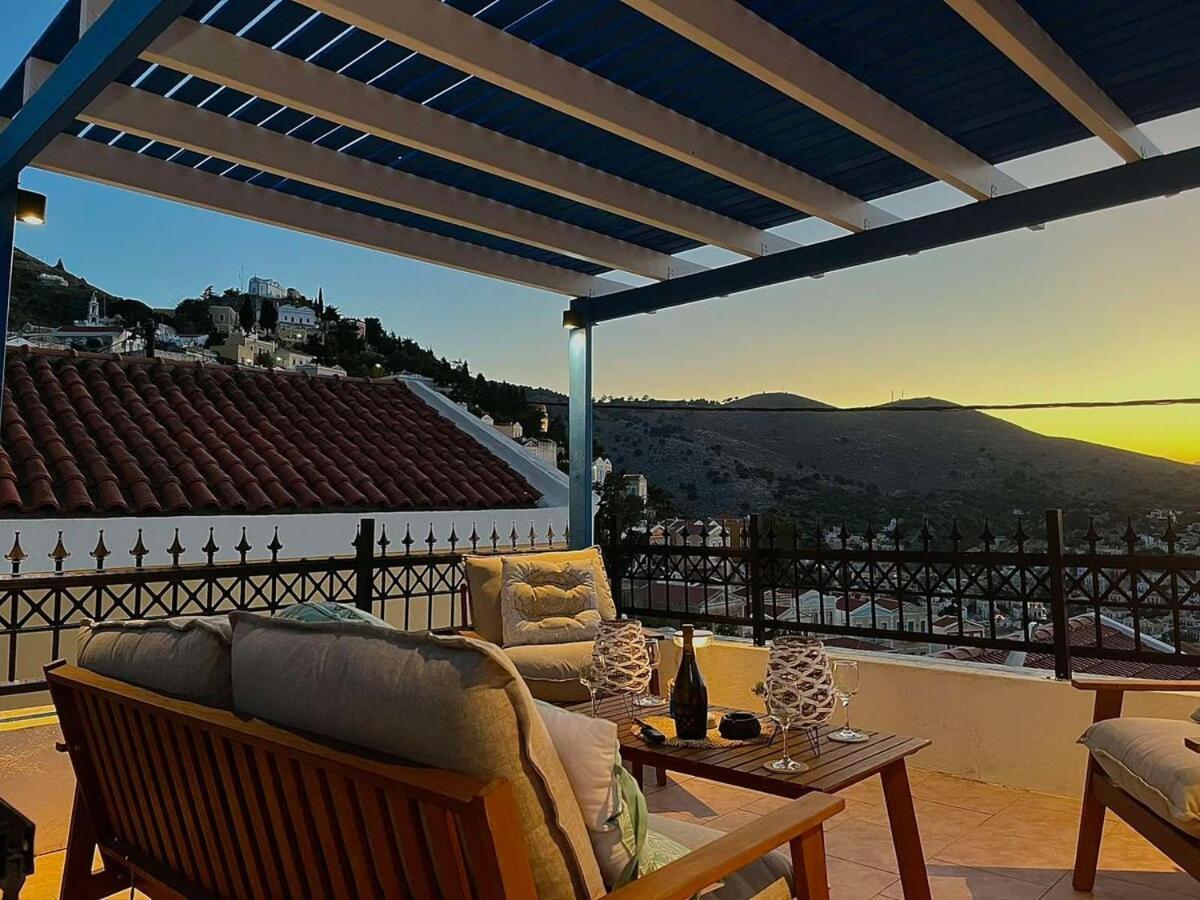 Symi Blue Studio Simi Exterior foto