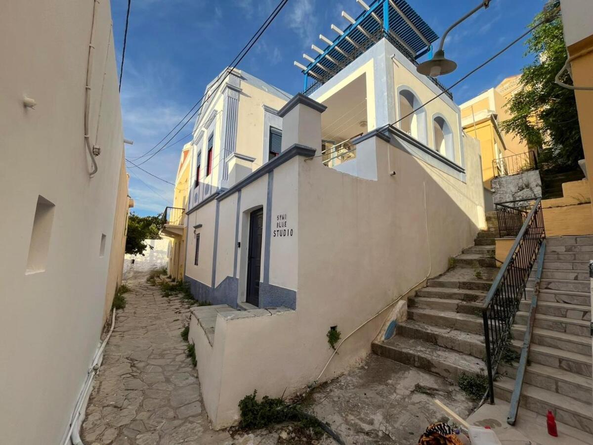 Symi Blue Studio Simi Exterior foto