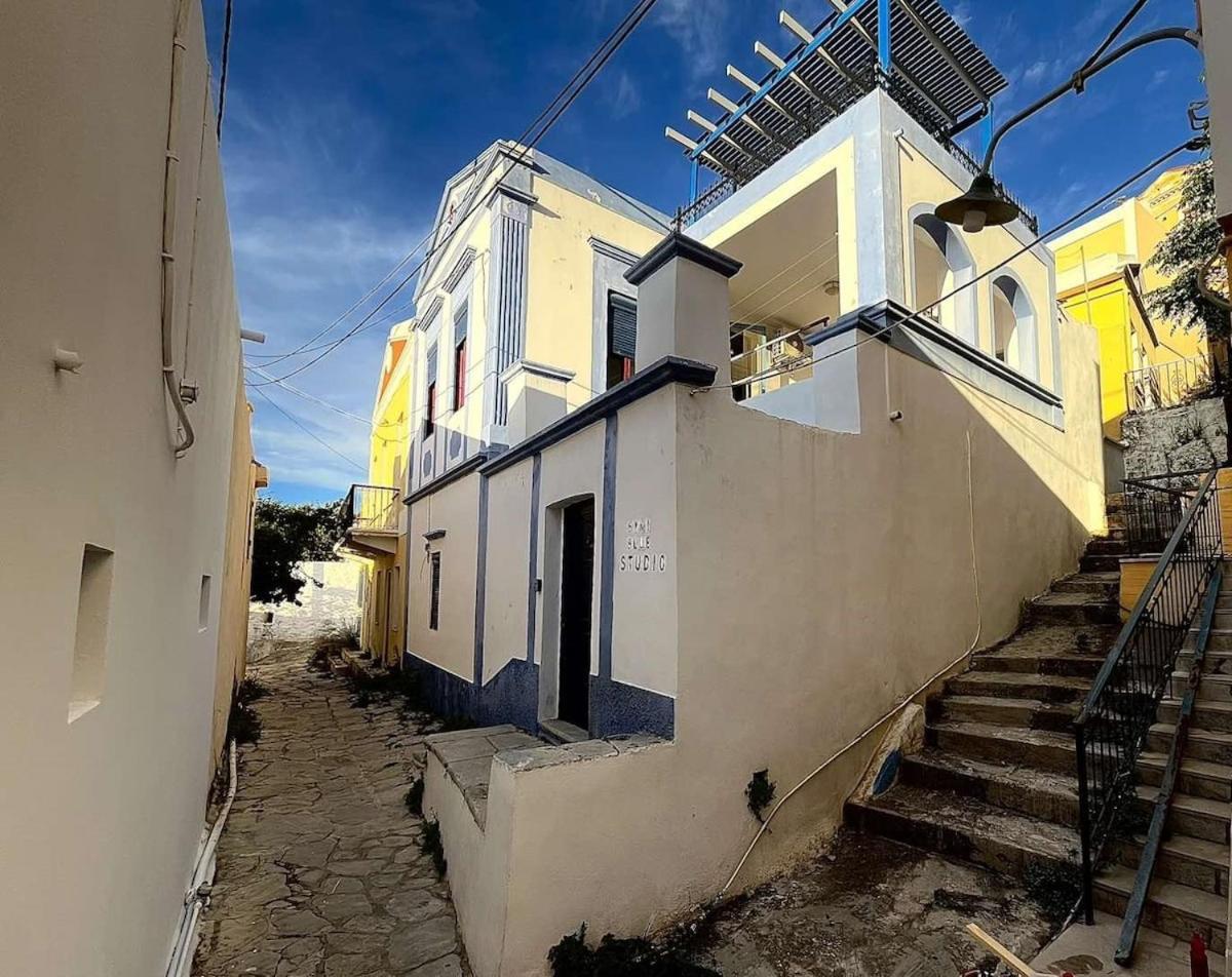 Symi Blue Studio Simi Exterior foto